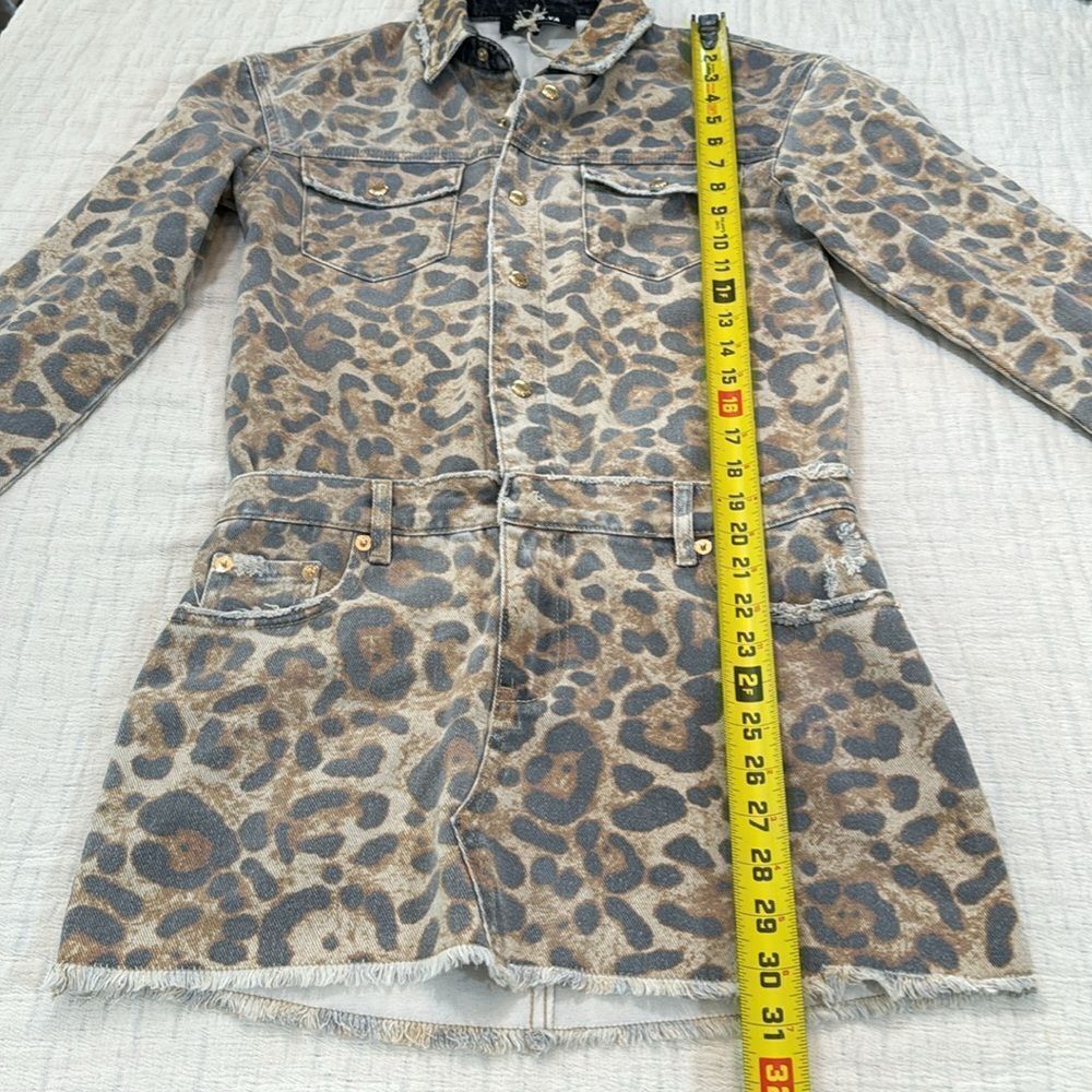 NWT SER.O.YA Linda Dress Leopard Print small flawed! - Picture 10 of 15